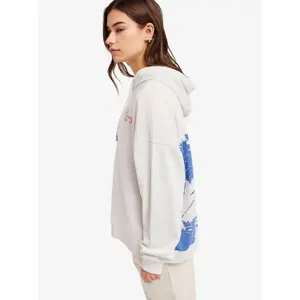 Women's hooded sweatshirt Roxy Lineup Oversized image-4