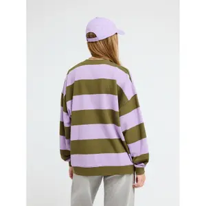Sweatshirt woman Roxy Strictly Stripes image-2