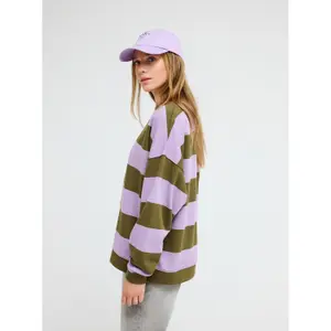 Sweatshirt woman Roxy Strictly Stripes image-3