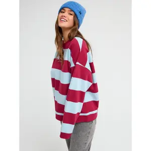 Sweatshirt woman Roxy Strictly Stripes image-3