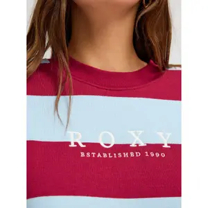 Sweatshirt woman Roxy Strictly Stripes image-5