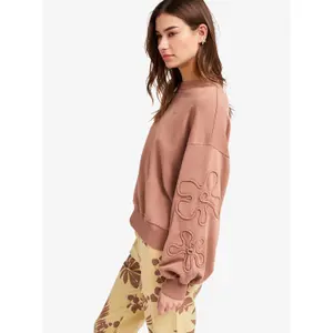 Sweatshirt woman Roxy Flower Song image-2