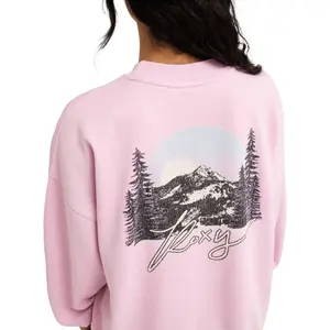 Sweatshirt woman Roxy Lineup Oversized Crew image-5