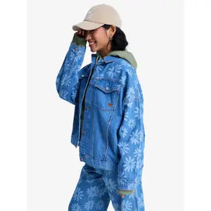 Classic Denim Jacket Women Roxy HORIZON image-4