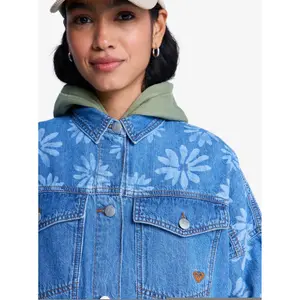 Classic Denim Jacket Women Roxy HORIZON image-5