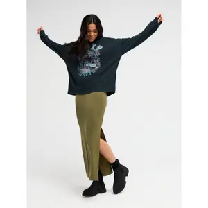 Long skirt woman Roxy Barefoot Ballade image-1