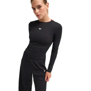 Women's Long Sleeve Cross-Back T-Shirt Roxy Rise & Vibe image-0