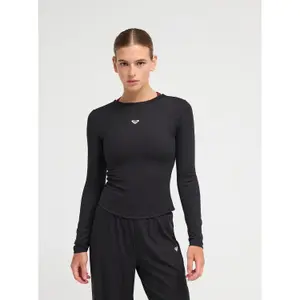 Women's Long Sleeve Cross-Back T-Shirt Roxy Rise & Vibe image-1