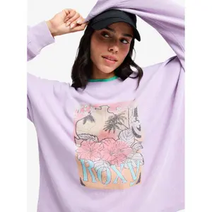 Sweatshirt woman Roxy Eastside Midweight image-4