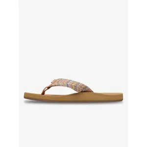 Women's flip-flops Roxy Porto Raffia image-5