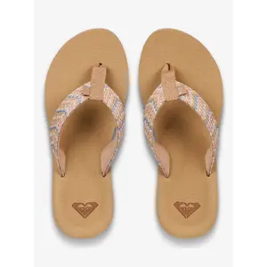 Women's flip-flops Roxy Porto Raffia image-3