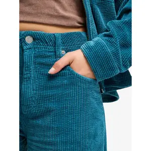 Women's velvet trousers Roxy Surf Crush image-4