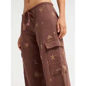 Women's cargo Trousers Roxy Stardust Sand image-4