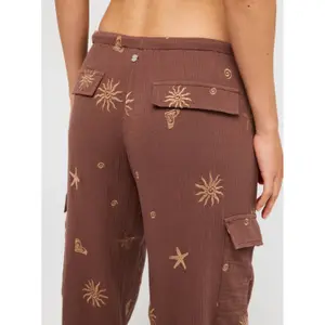 Women's cargo Trousers Roxy Stardust Sand image-5