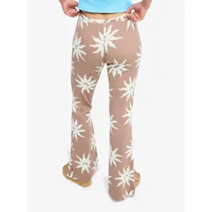 Women's flared Trousers Roxy Chasing Tan image-3