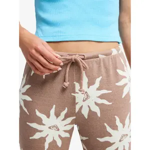 Women's flared Trousers Roxy Chasing Tan image-4