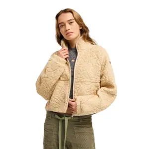 Women's zipped fleece Roxy Blurry Cloud