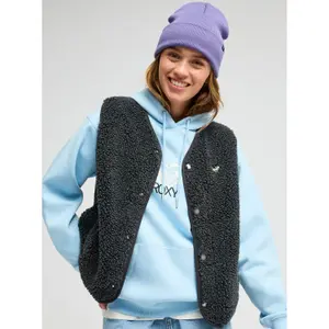 Women's sherpa gilet Roxy Iconic Town image-3