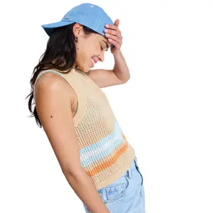 Tampo do tanque feminino Roxy Sandy Shells image-2