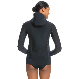 Women's Long Sleeve Surf Hoodie Roxy 1 Swell S FL image-1
