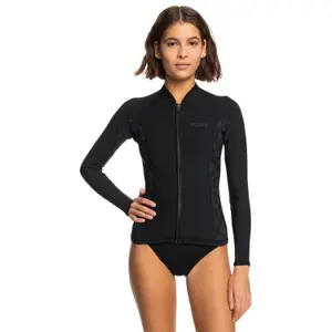 Női teljes cipzáras surf felső Roxy 1 Swell Series