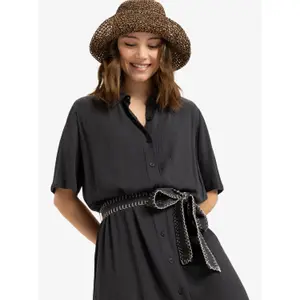 Women's shirt dress Roxy Island Escape Solid image-4