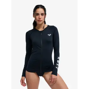 Women's Long Sleeve Zip Surf T-shirt Roxy Essentials image-0