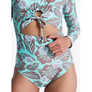 Long Sleeve Shorty Suit Women Roxy Beach Essentials Back-Zip image-5