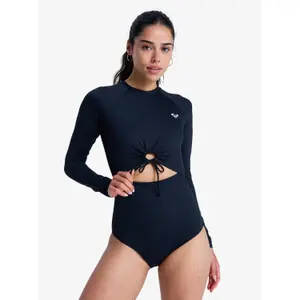 Langærmet, kort jumpsuit til kvinder Roxy Beach Essential Back-Zip