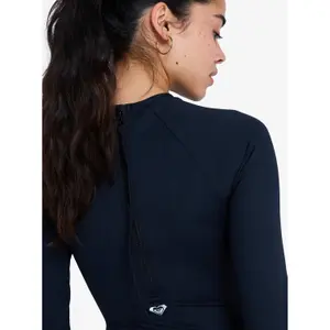 Langærmet, kort jumpsuit til kvinder Roxy Beach Essential Back-Zip image-5