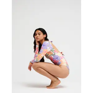 Langærmet, kort jumpsuit til kvinder Roxy Beach Babe image-3