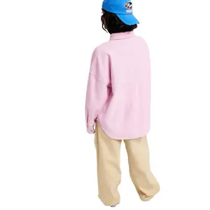 Corduroy long-sleeve overshirt for women Roxy Kick Back image-1