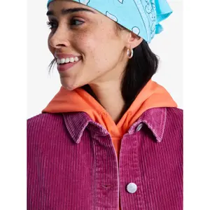 Corduroy long-sleeve overshirt for women Roxy Kick Back image-4