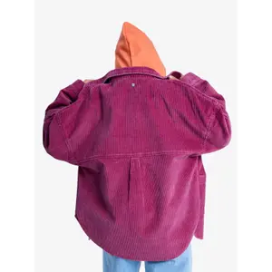 Corduroy long-sleeve overshirt for women Roxy Kick Back image-2