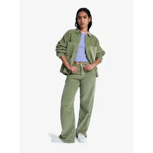 Women's Velvet Zip-Up Jacket Roxy Chilled Out Washed Cord image-2