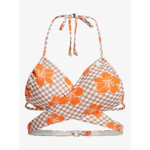 Women's Crossed Bikini Top Roxy Mini Hula Strappy image-0