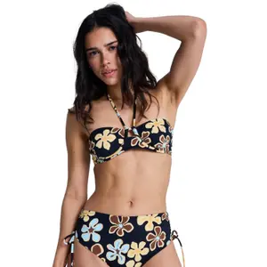 Bikini z fiszbinami dla kobiet Roxy Nostalgic Feel Tiki image-0