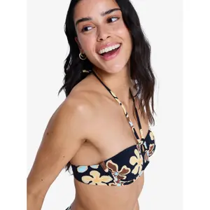 Bikini z fiszbinami dla kobiet Roxy Nostalgic Feel Tiki image-3