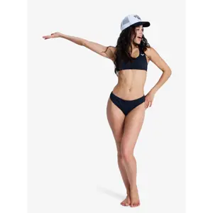 Embroidered Logo Bikini Bottom Women Roxy Solid Essentials image-1