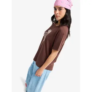 Γυναικείο T-shirt Roxy Oceanwave Regular Slub image-4