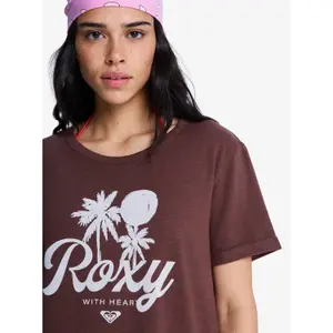Γυναικείο T-shirt Roxy Oceanwave Regular Slub image-5