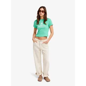 Women's crop T-shirt Roxy Beach Love image-0