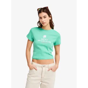 Women's crop T-shirt Roxy Beach Love image-1