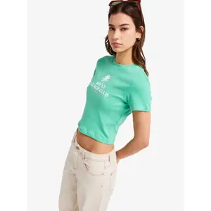 Women's crop T-shirt Roxy Beach Love image-4