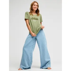Women's T-shirt Roxy Oceanwave Regular Slub image-1