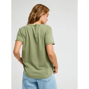 Women's T-shirt Roxy Oceanwave Regular Slub image-2