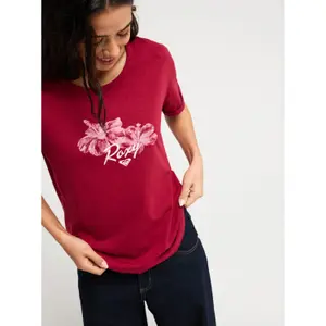 Women's T-shirt Roxy Oceanwave Regular Slub image-4