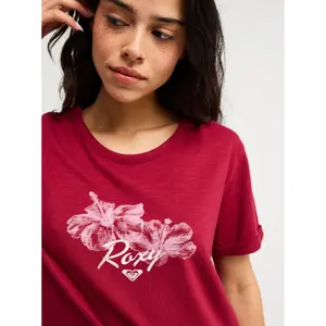 Women's T-shirt Roxy Oceanwave Regular Slub image-5