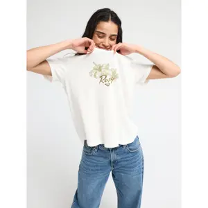 Women's T-shirt Roxy Oceanwave Regular Slub image-1