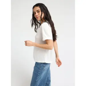 Women's T-shirt Roxy Oceanwave Regular Slub image-4